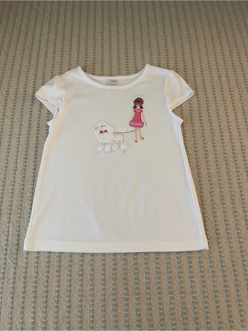 Gymboree - Girl Walking a Poodle - Girl’s Size: 6